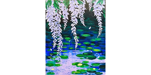 Monet Inspired, Wisteria Over the Pond - Paint and Sip in Phoenix | Classpop!\u2122