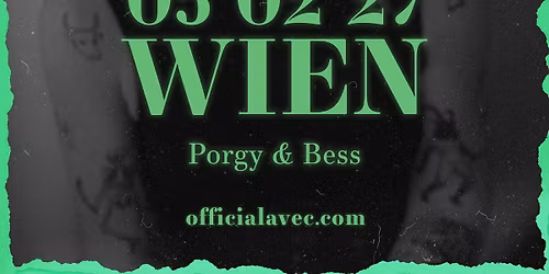 AVEC \u2022 The Theatre Tour \u2022 Wien