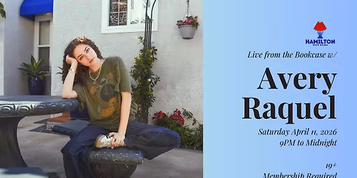 Live from the Bookcase w\/Avery Raquel