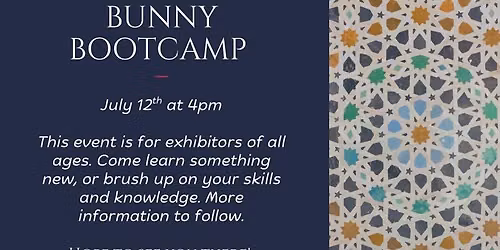 2026 Bunny Boot Camp