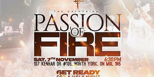 PASSION OF FIRE 4.0 : HOLY WORSHIP NIGHT