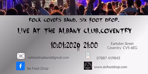 Six Foot Drop at The Albany Club