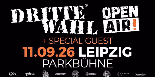 DRITTE WAHL - Open Air 2026 in Leipzig