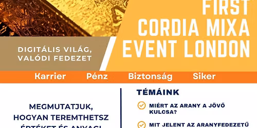 Aranykapu Anglia \u2013 CordiaMixa bemutat\u00f3 Angli\u00e1ban