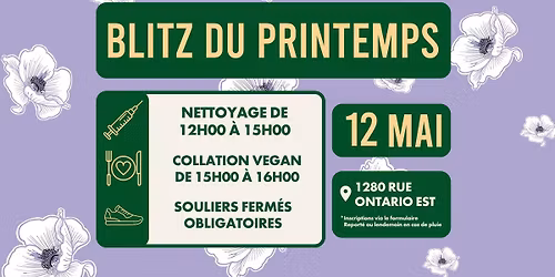 BLITZ DU PRINTEMPS 2026