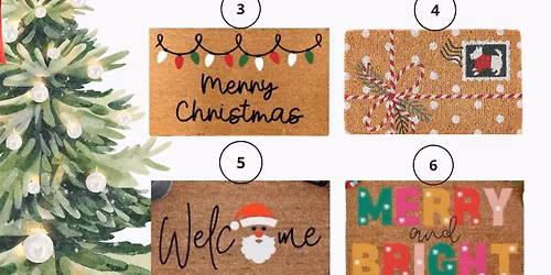 Christmas Doormat Sip & Paint Party