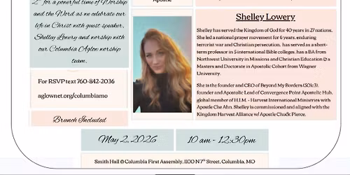 Columbia Aglow May Meeting