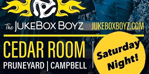 Cedar Room Saturday Night!