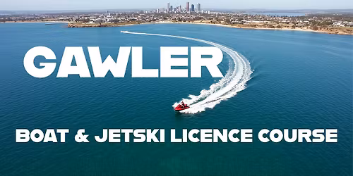 Gawler Boat Licence Course
