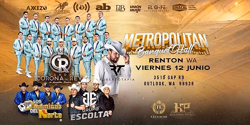 Banda Corona Del Rey, Din\u00e1micos Del Norte y Mas