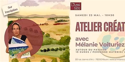 Atelier aquarelle avec M\u00e9lanie Voituriez