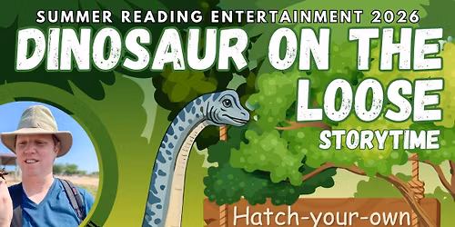 Summer Reading Program Dinosaur on the Loose @ Central Park