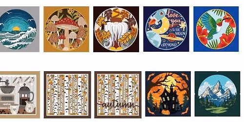 3d Shadowbox Art Workshop