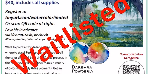 Watercolor Painting with a Limited Palette