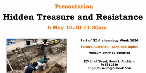 'Hidden Treasure and Resistance' Adult Presentation