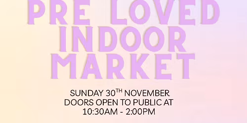 The play cafe pre loved indoor market