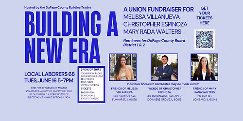 Building a New Era: a Union Fundraiser