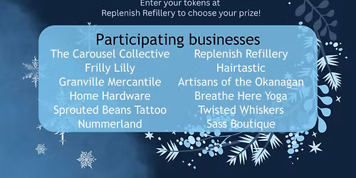 Downtown Summerland Winter Wonderland Scavenger Hunt