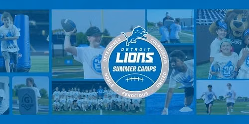 Detroit Lions Youth Football : Lansing Fundamentals Mini-Camp