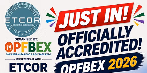 PRC APPROVES TWO-DAY ETCOR-OPFBEX 2026 CONFERENCE