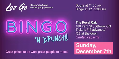 Bingo 'n Brunch - December 2025