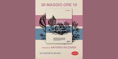 Presentazione de "La roccia dalle radici di stelle "di Ghinelli e Bottani