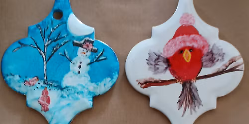 Ornament Alcohol Ink Class