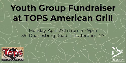Youth Fundraiser at Tops American Grill