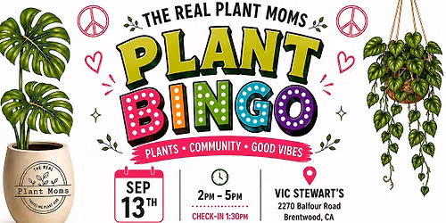 Plant Bingo at Vic Stewart's
