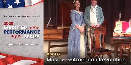 Maritime Performance Series: Music from early America