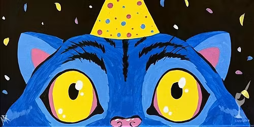 All Ages Blacklight KPop Tiger Painting Event!