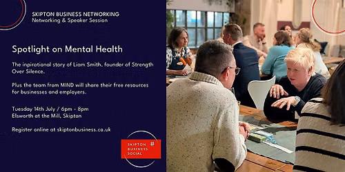 Skipton Business Networking: Spotlight on mental health