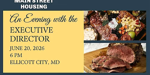 An Evening with the Executive Director
