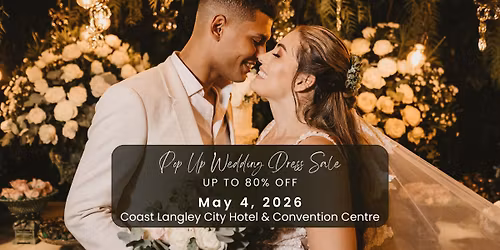 Langley Pop Up Wedding Dress Sale