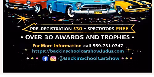 7th Annual Back In School Car Show 2026
