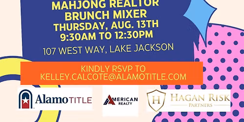 Mahjong Realtor Brunch Mixer