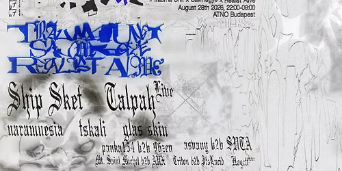 Trauma Unit x Realist Alive x savmegye @ Atno