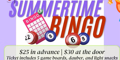 Summertime Bingo