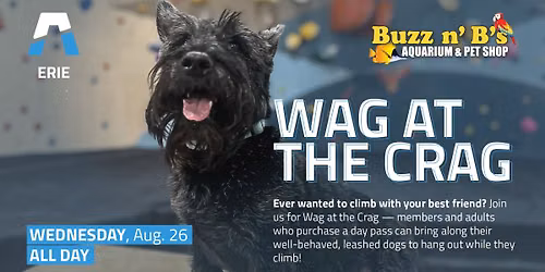 Wag at the Crag @ ASCEND Erie!