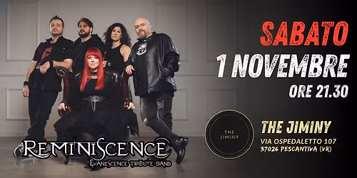 REMINISCENCE - Evanescence tribute band @ The Jiminy