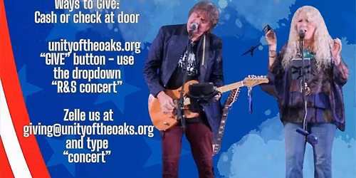 Memorial Day Concert with Rick Cowling & Sherry Hursey