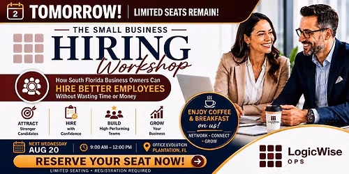 The Small Business Hiring Workshop | Avoid Costly Hiring Mistakes