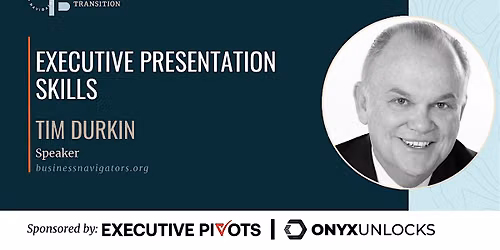 October 12 - Executives in Transition!
