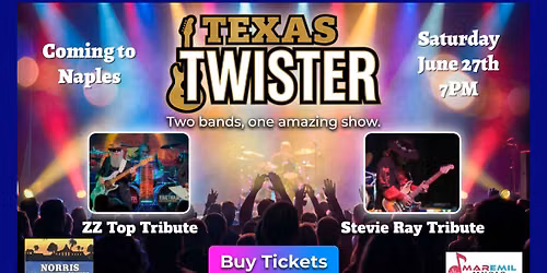 ZZ Top\/Stevie Ray Tribute Naples @Norris Center