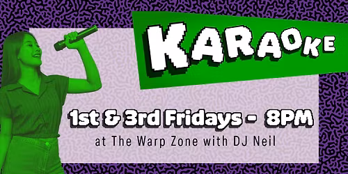 Karaoke Night at The Warp Zone