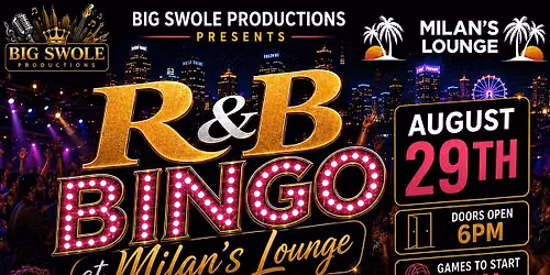 R&B Bingo at Milan\u2019s Lounge Stockbridge,Ga