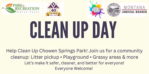 May Chowen Springs Park Cleanup