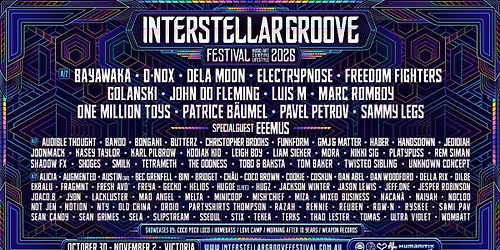 Interstellar Groove Festival 2026