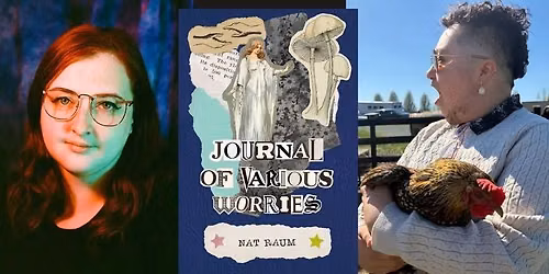 nat raum presents "journal of various worries" in conversation with Dallas Atlas