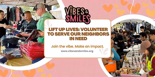 LIFT UP LIVES: Volunteer to Serve Our Neighbors in Need